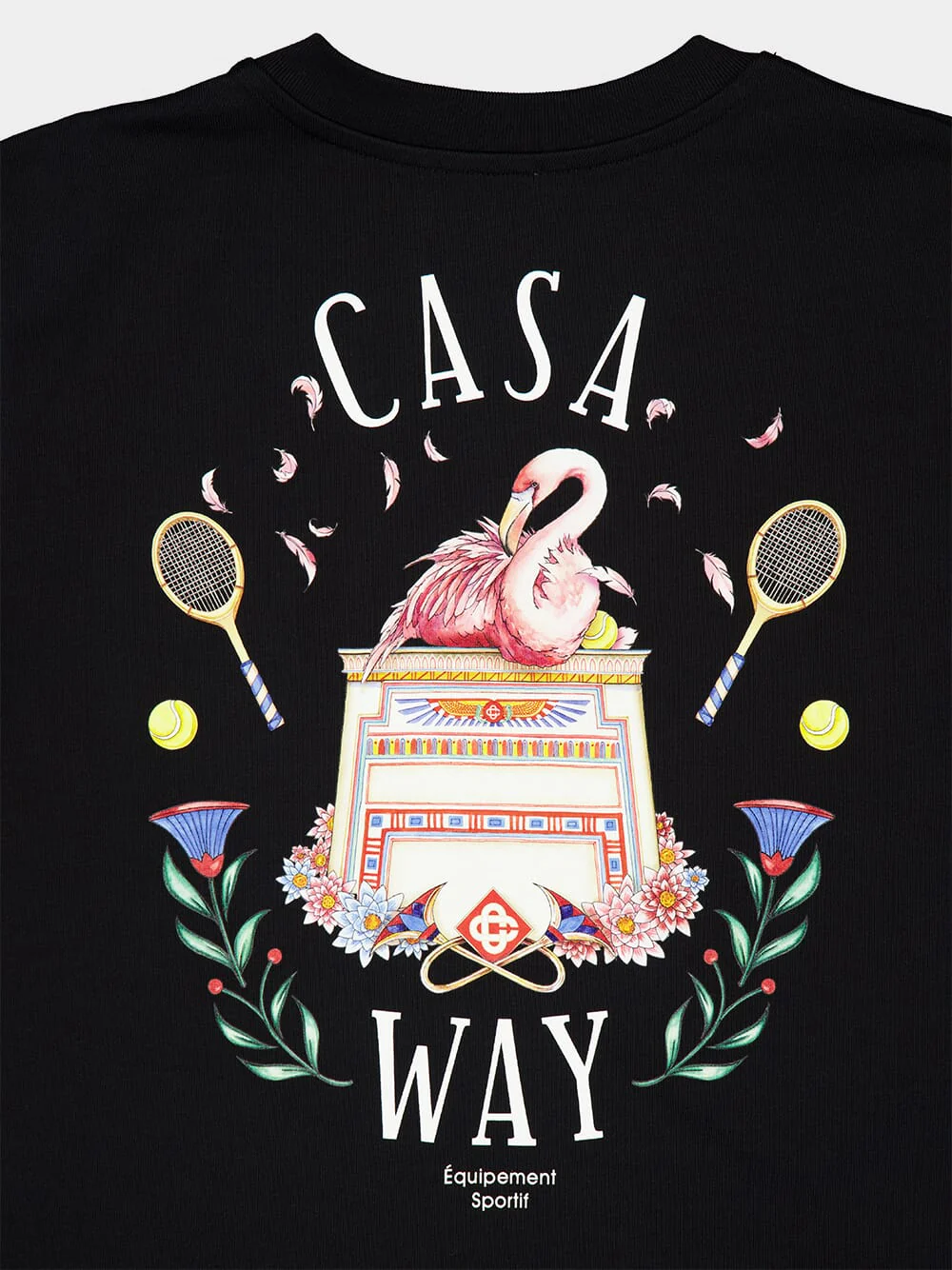 Black Casa Way T-Shirt - Image 4