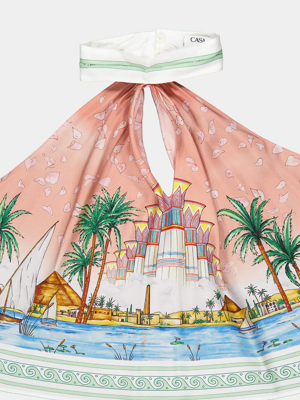 Ethereal Silk Scarf Top - Image 3