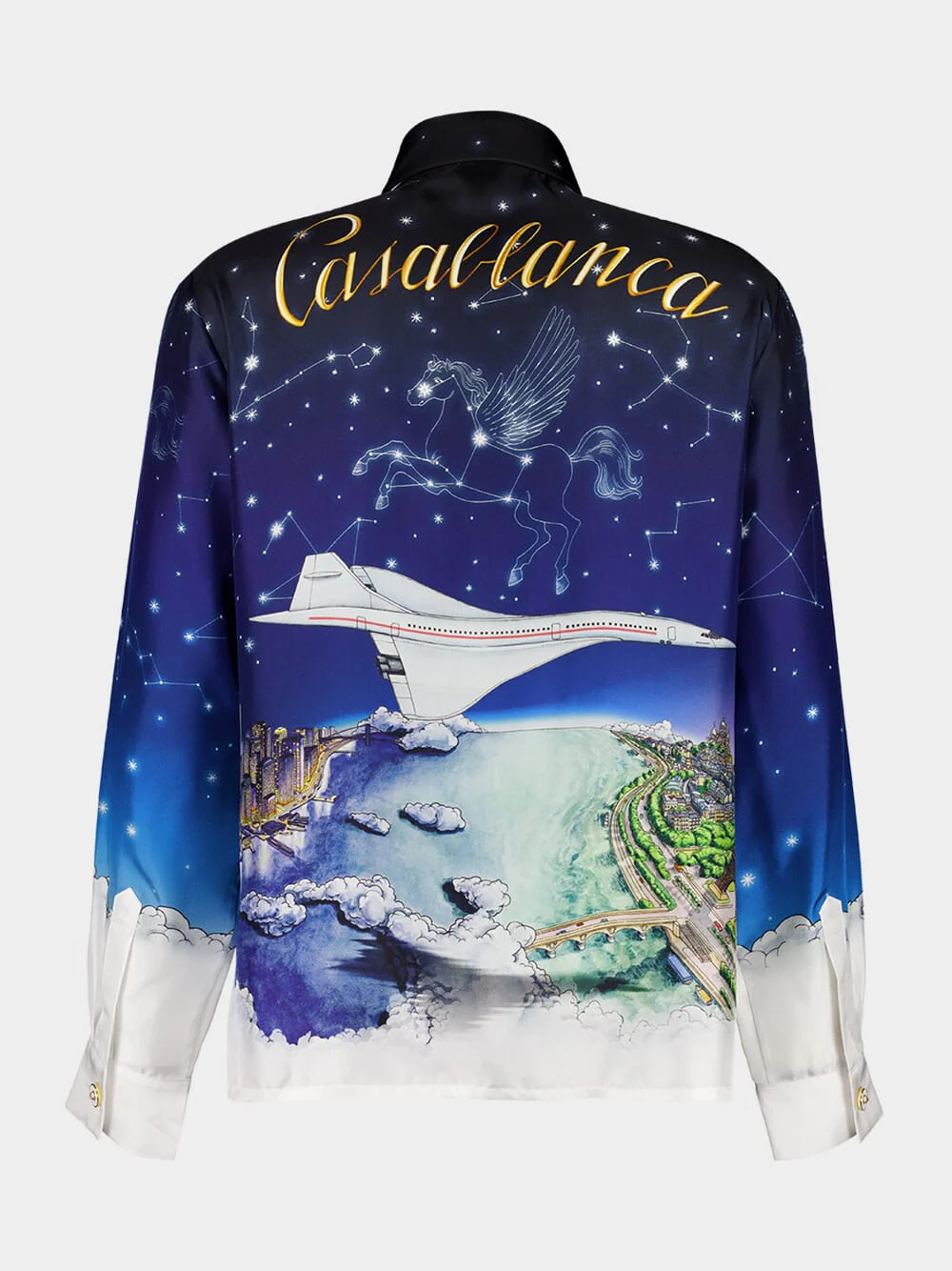 Vol de Nuit Silk Twill Shirt - Image 2
