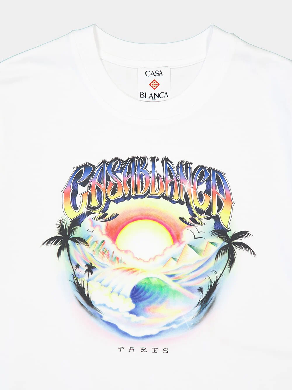 White Airspray Oversized T-Shirt - Image 3