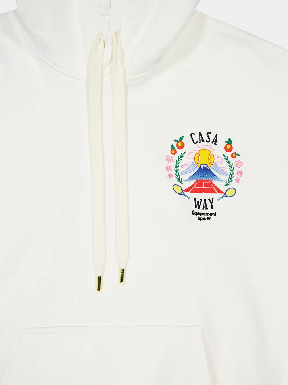 White Casa Way Mountain Sweatshirt - Image 3