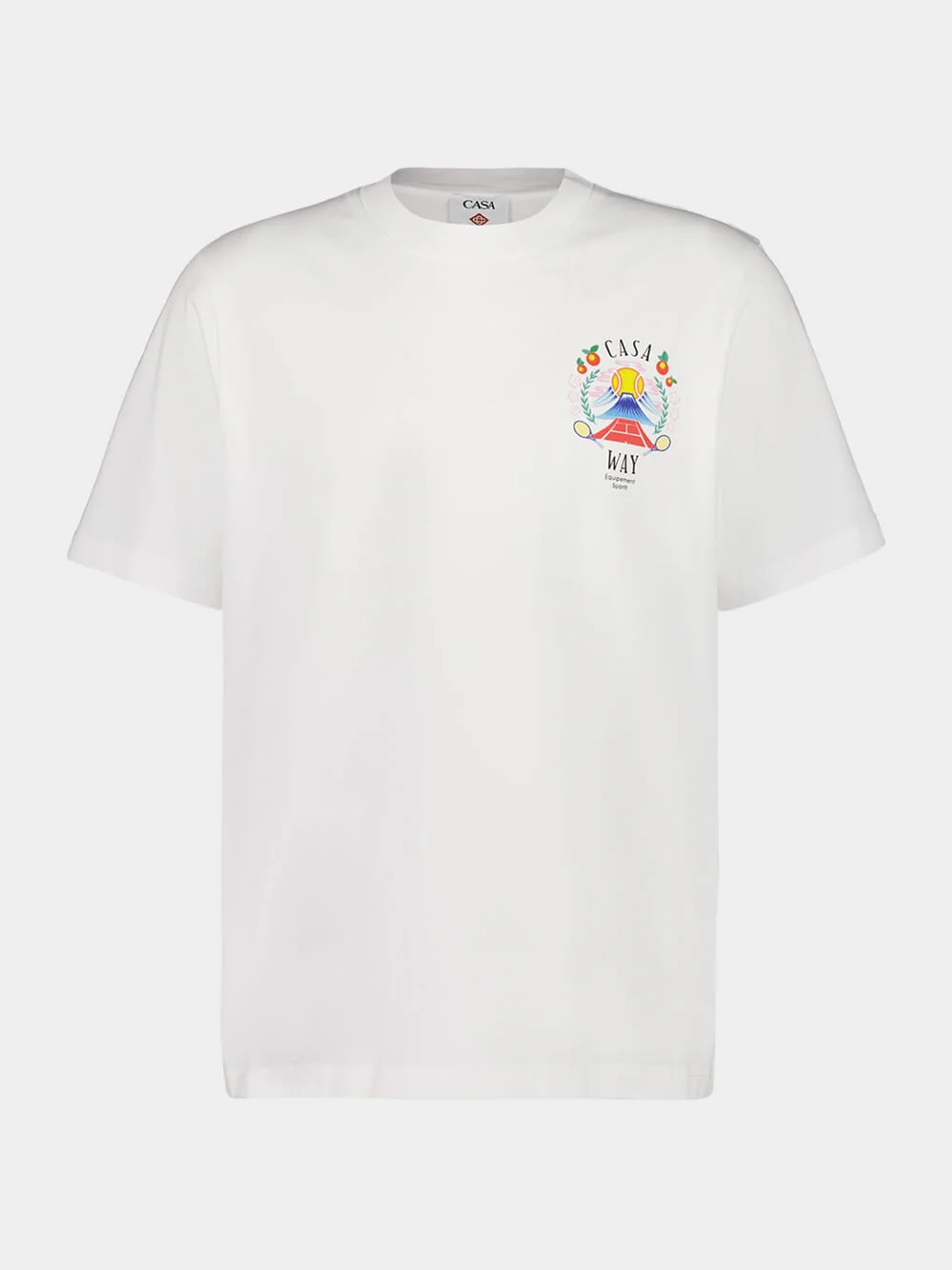 White Casa Way Mountain T-Shirt
