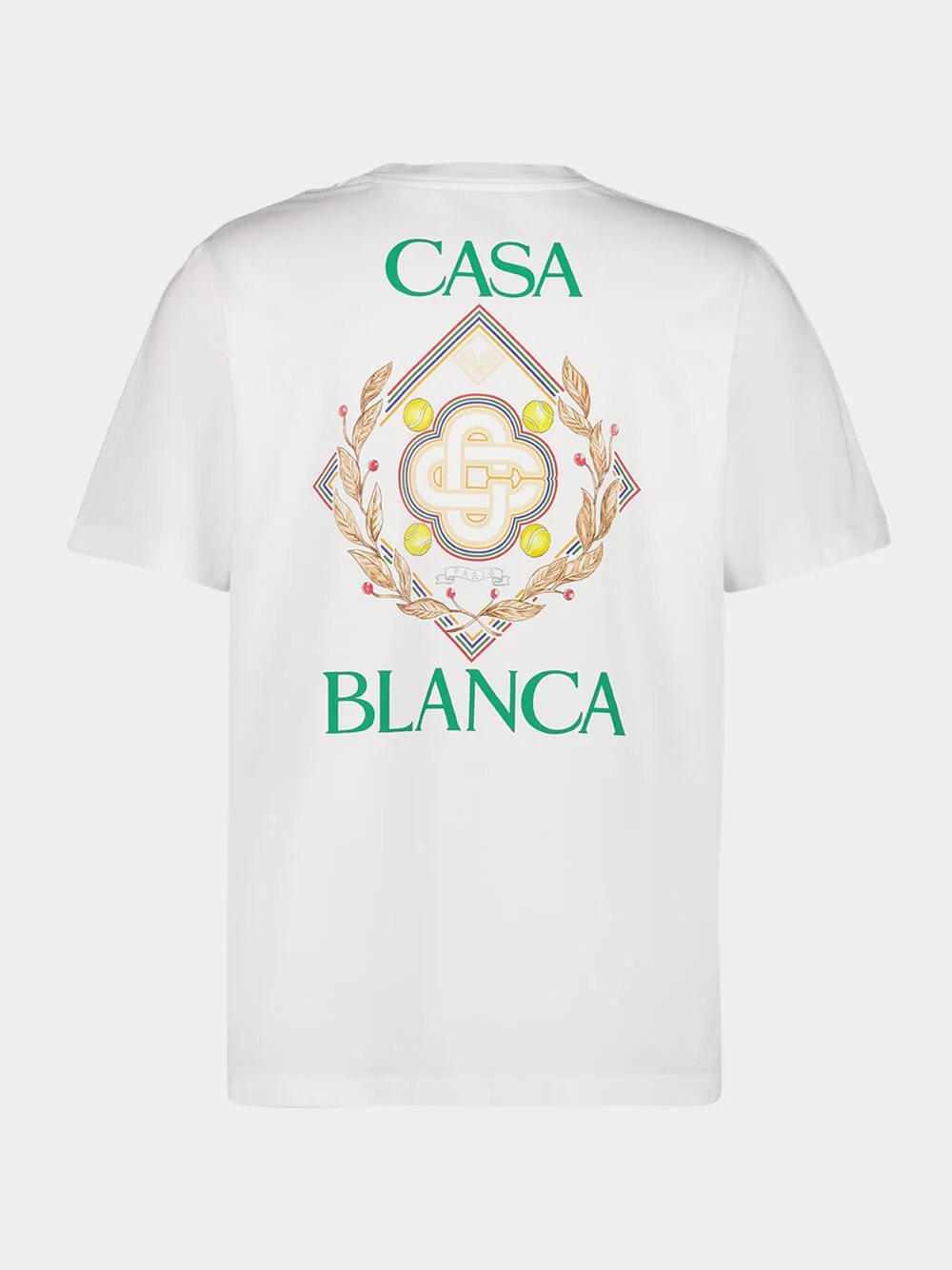 White Championship Diamond Print T-Shirt - Image 2