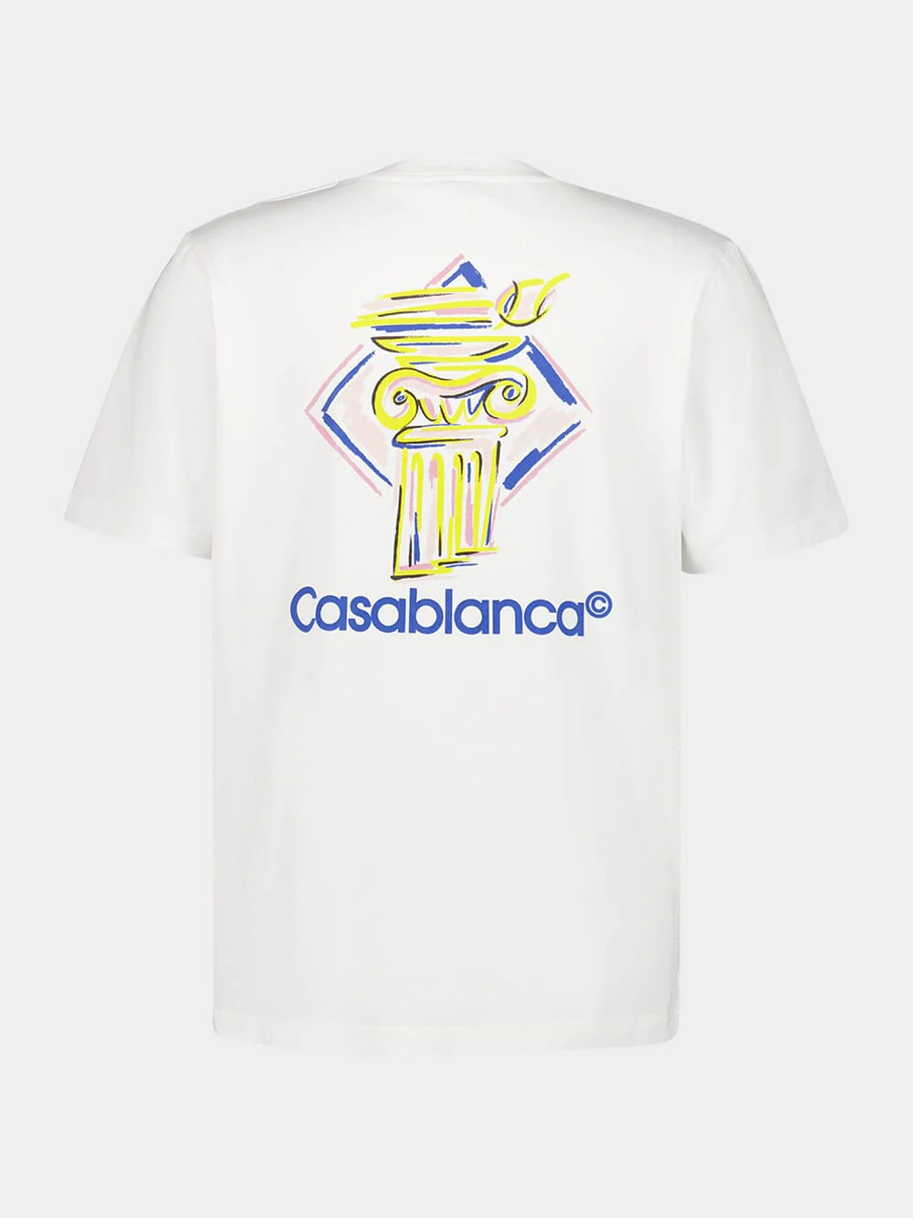 White Diamond Column T-Shirt - Image 2
