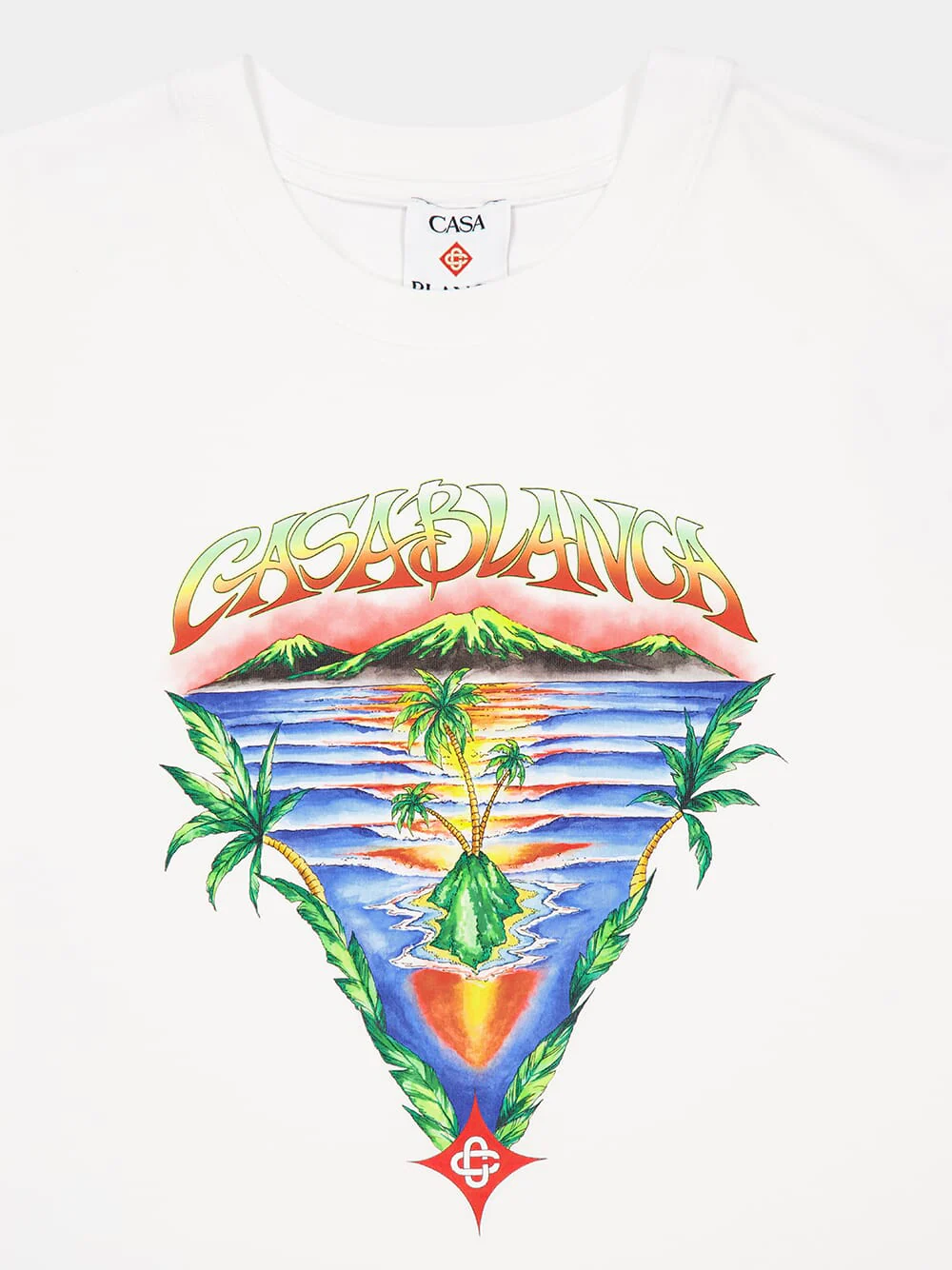 White Innocence Triangle Classic T-Shirt - Image 3