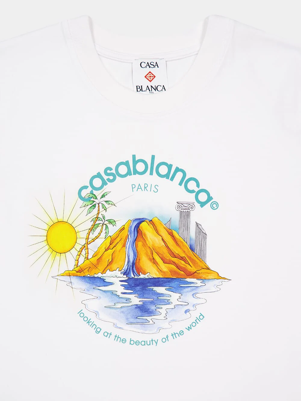 White Oasis T-Shirt - Image 3