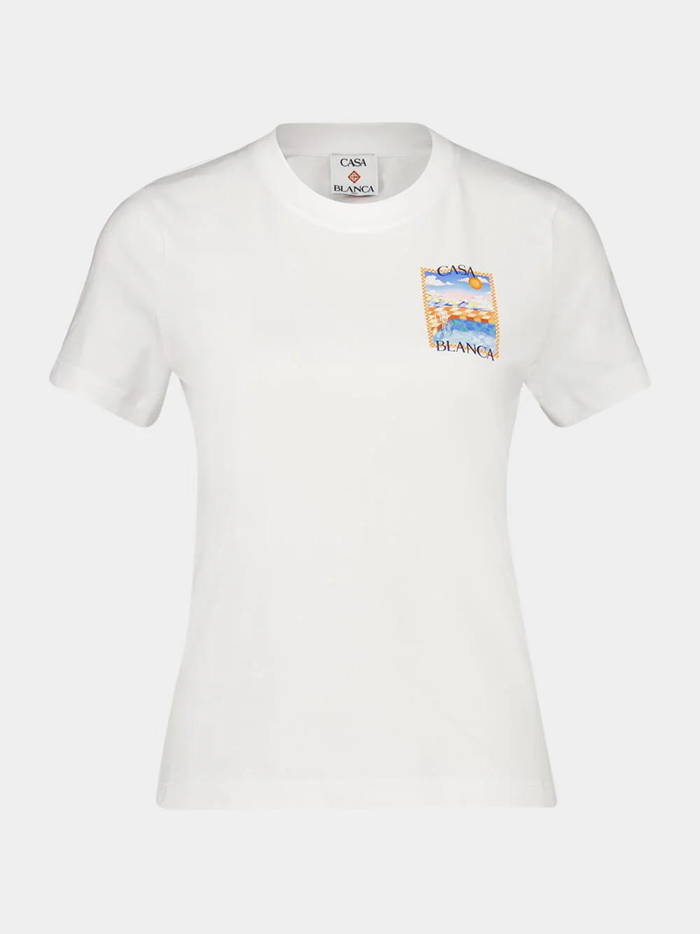 White Surreal Pool T-Shirt