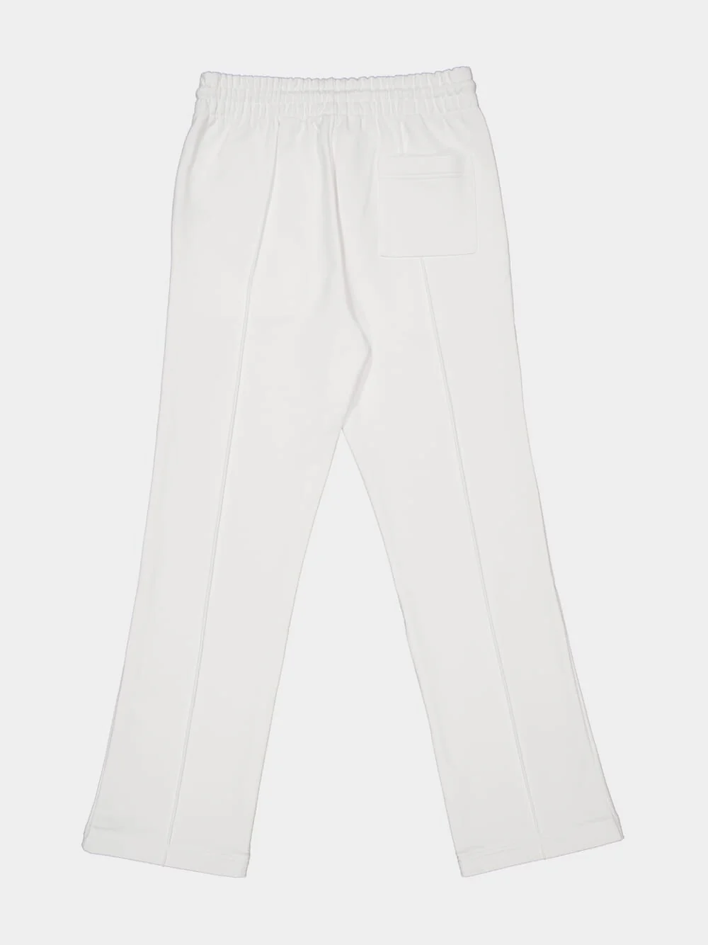 White Tennis Club Icon Pintuck Joggers - Image 5