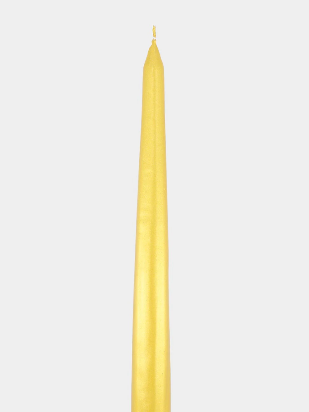 Candle Varnished Conical in Gold - Image 2