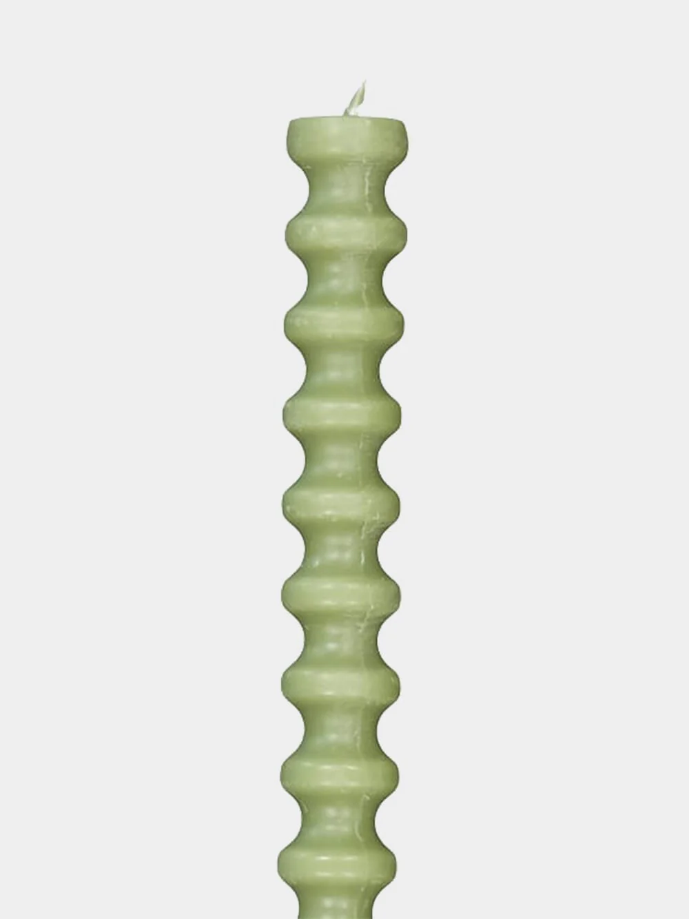 Green Wax Candle - Image 2