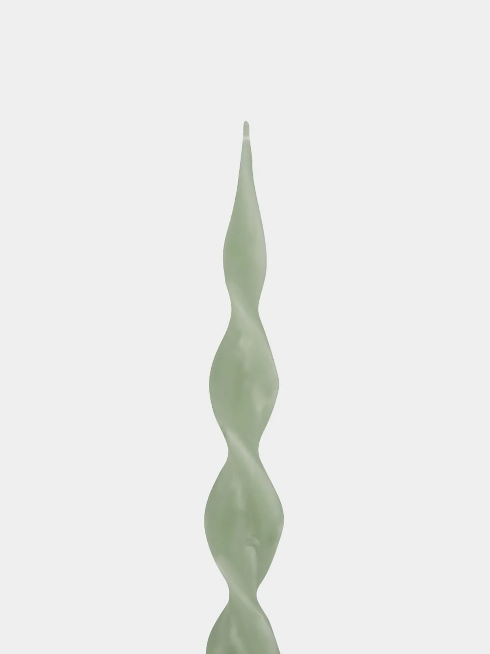 Early Spring Green Dinner Candle - Image 2