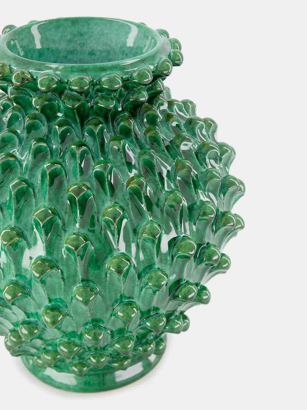 Green Pinecone Vase - Image 3