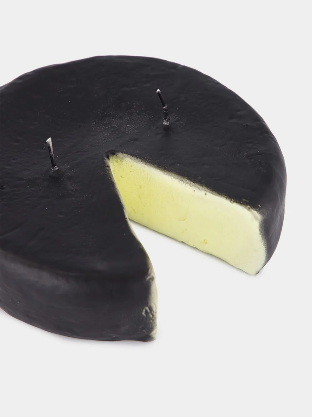 Black Cheese Wax Candle - Image 3