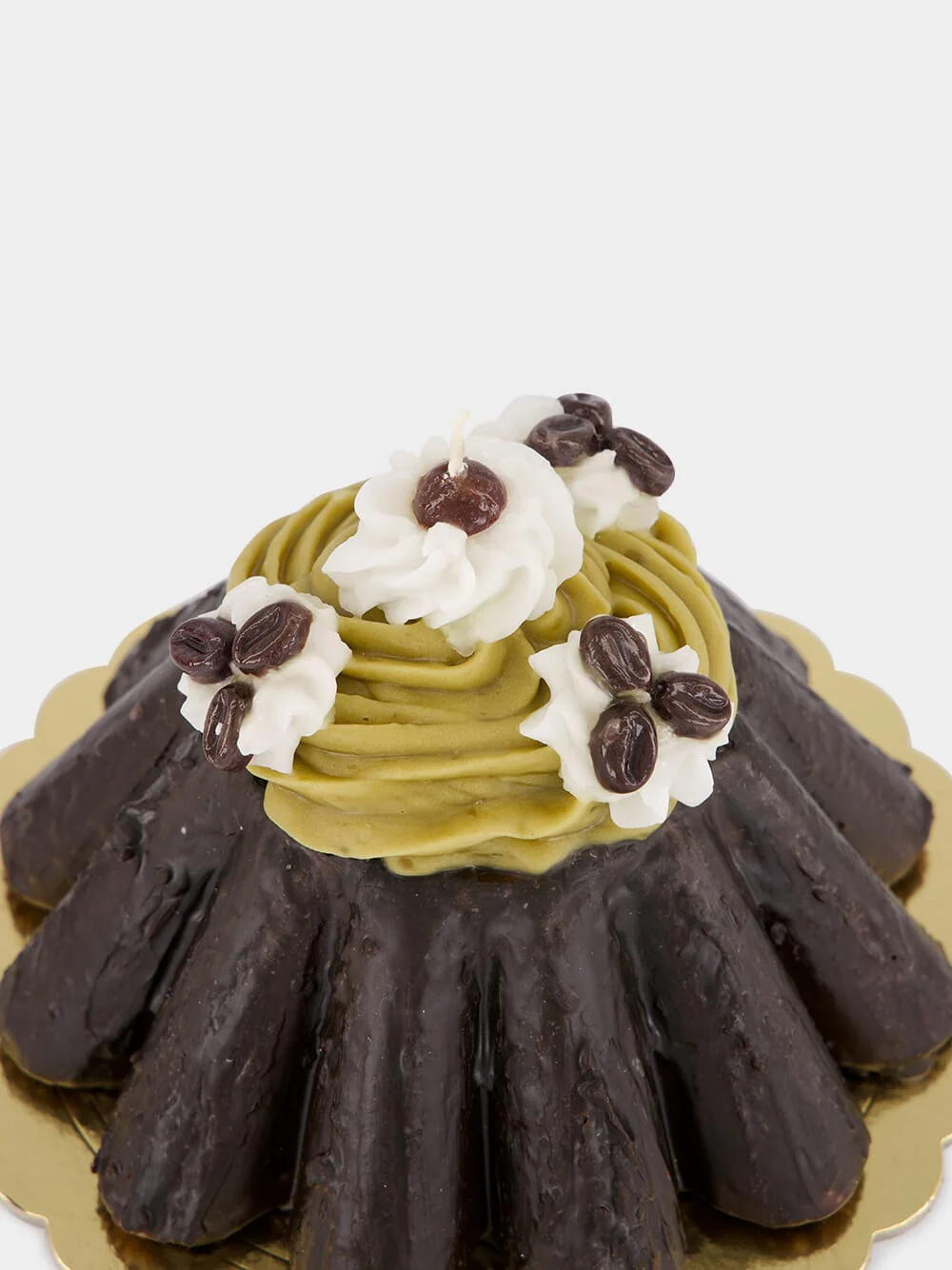 Coffee Pudding Wax Candle - Image 3