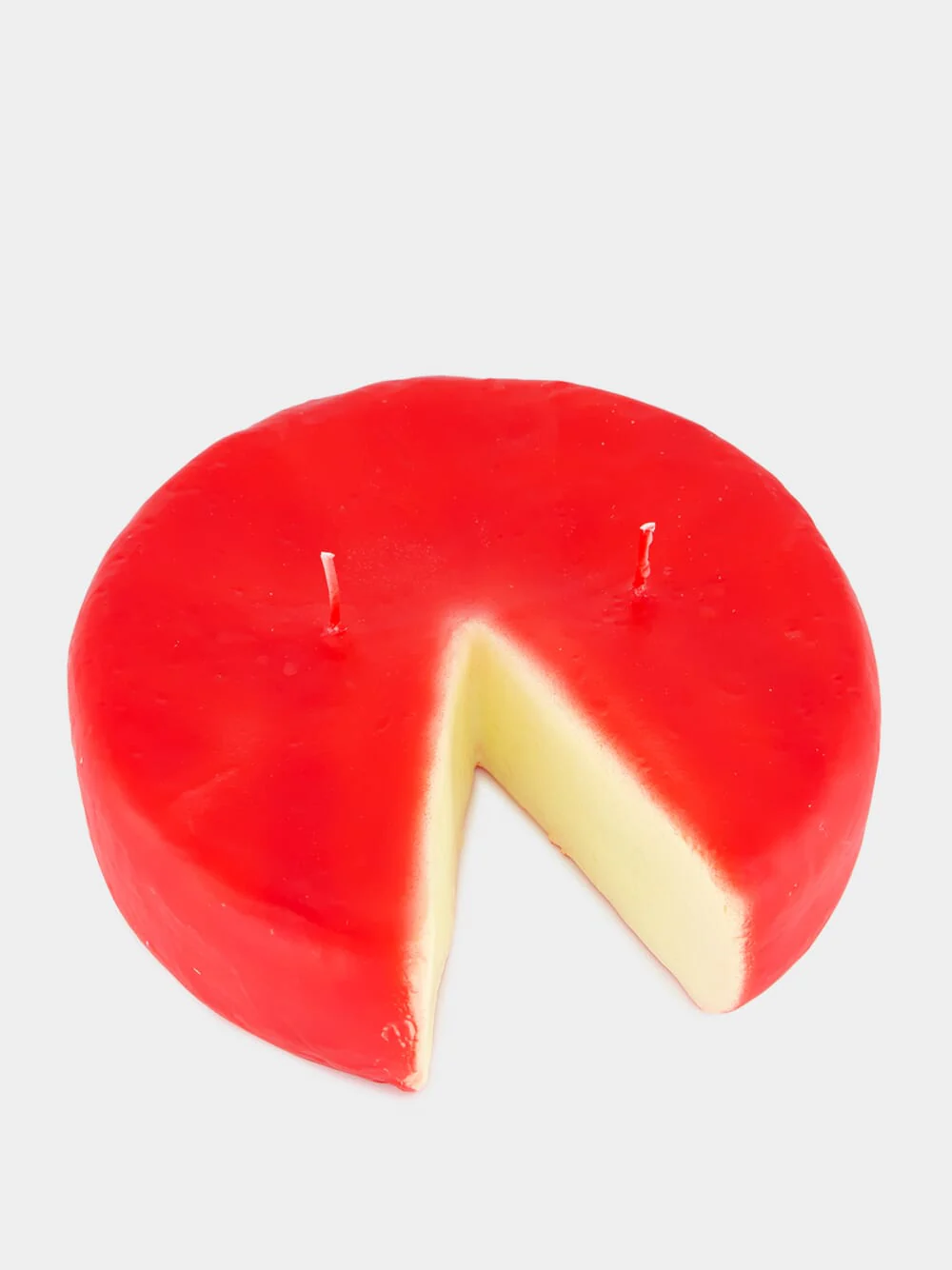 Red Cheese Wax Candle - Image 2