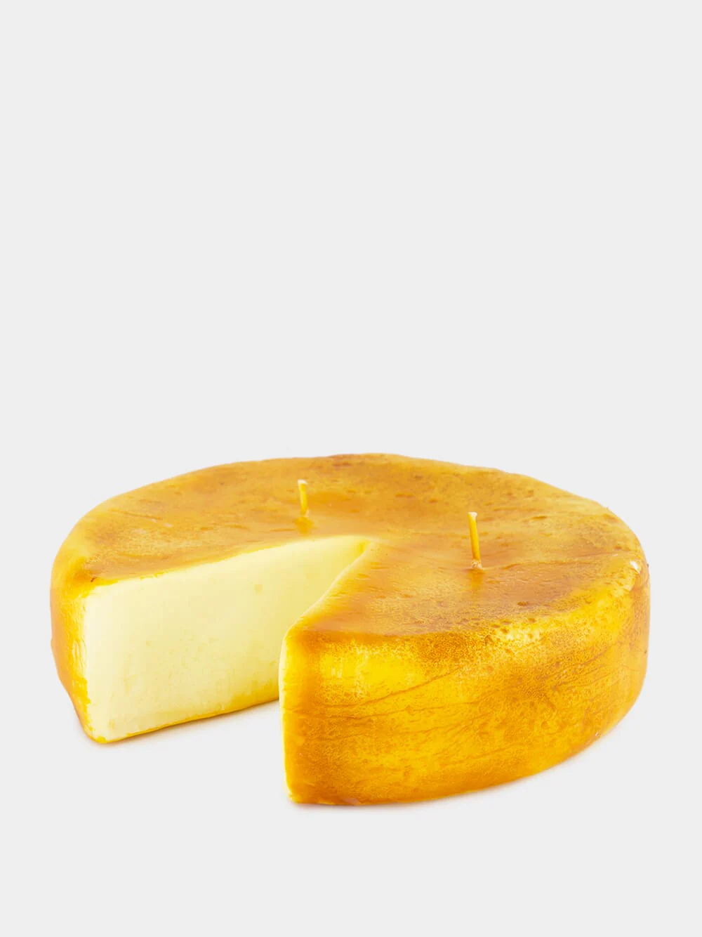 Yellow Cheese Wax Candle