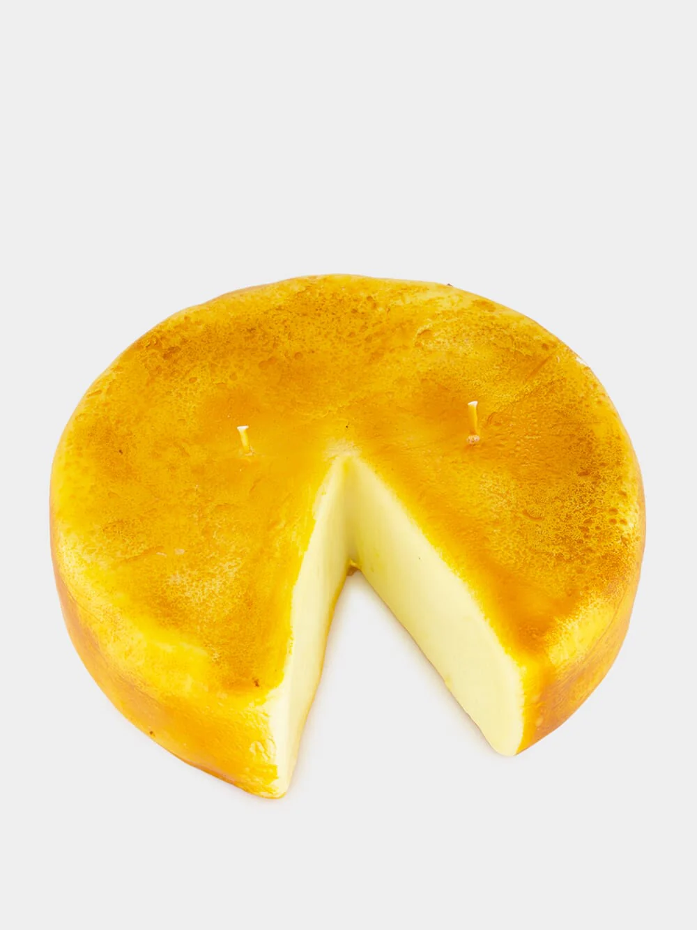 Yellow Cheese Wax Candle - Image 2