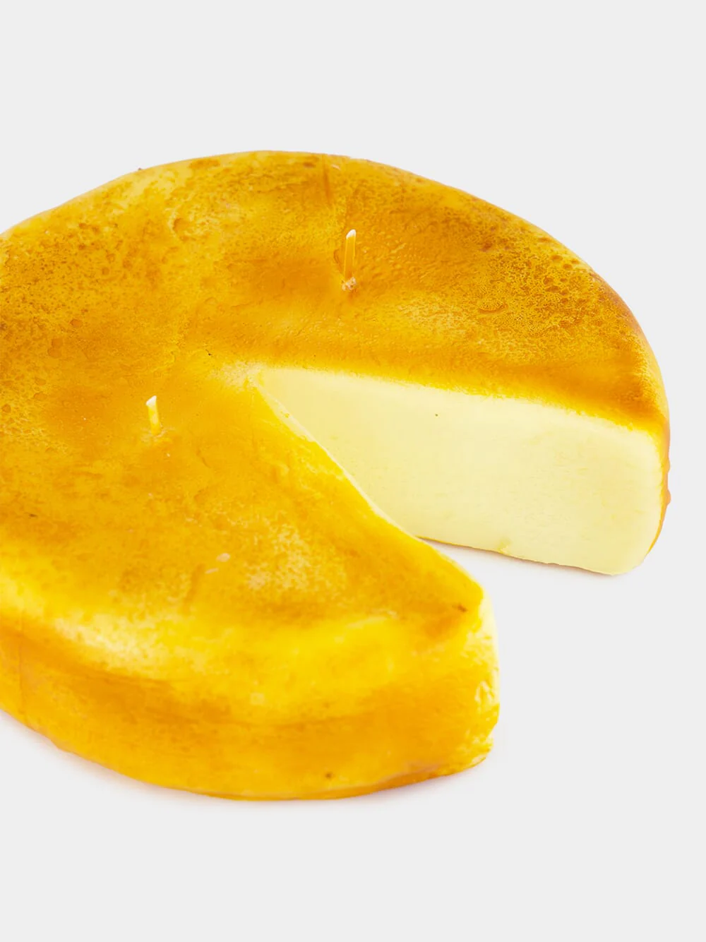 Yellow Cheese Wax Candle - Image 3