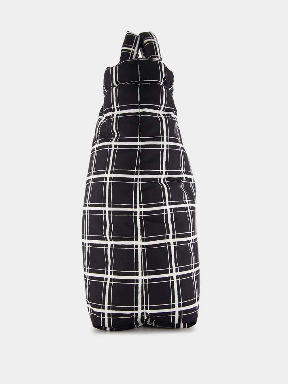 Checked Puff Tote Bag - Image 3