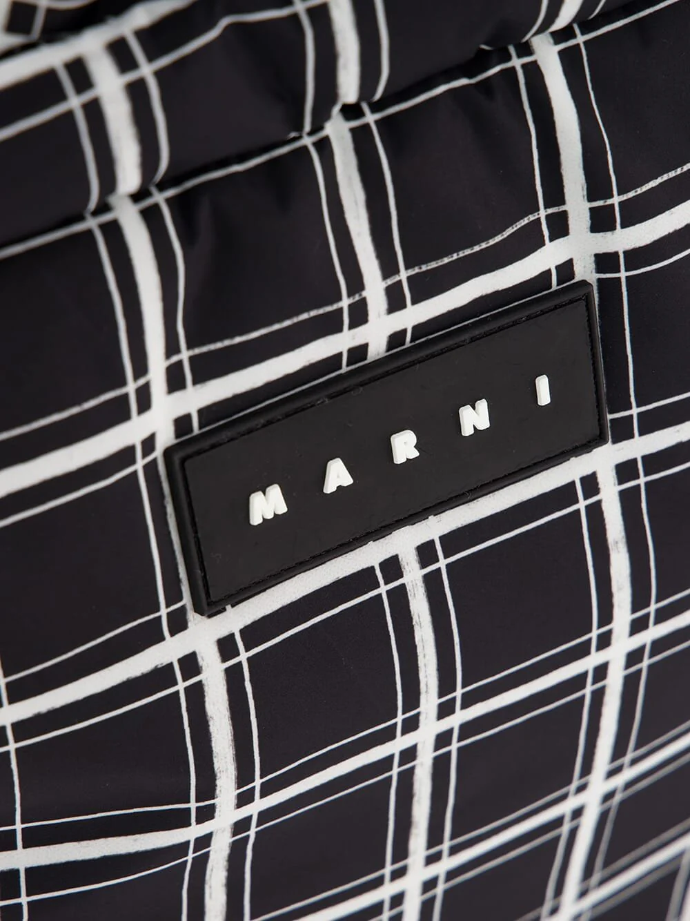 Checked Puff Tote Bag - Image 6