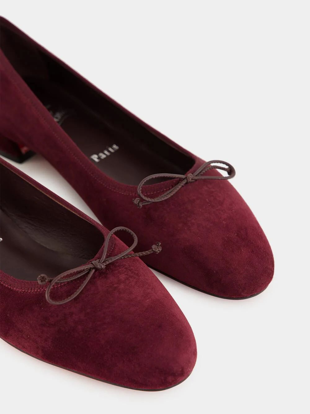 Amara Sweetie Jane Suede Ballerinas - Image 7