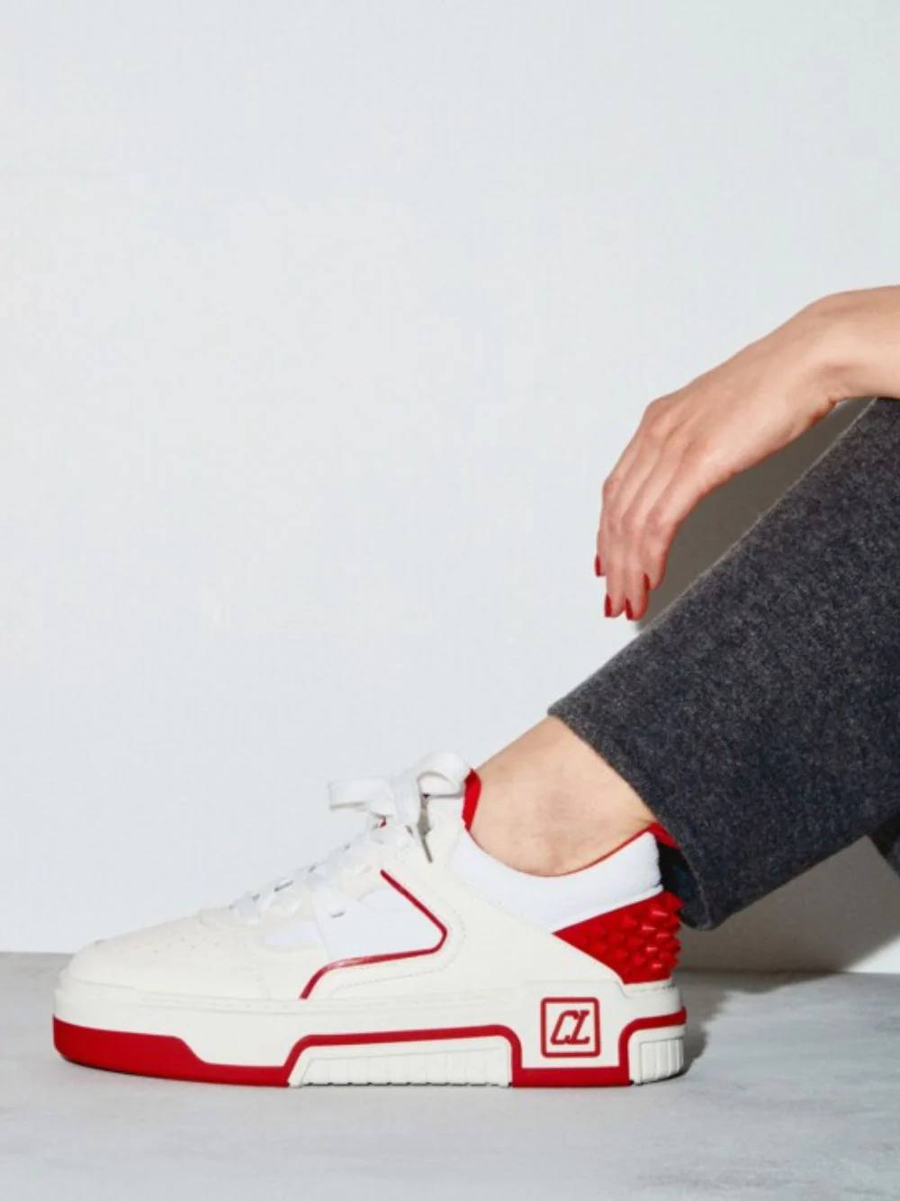 Astroloubi Low-Top Leather Sneakers - Image 2