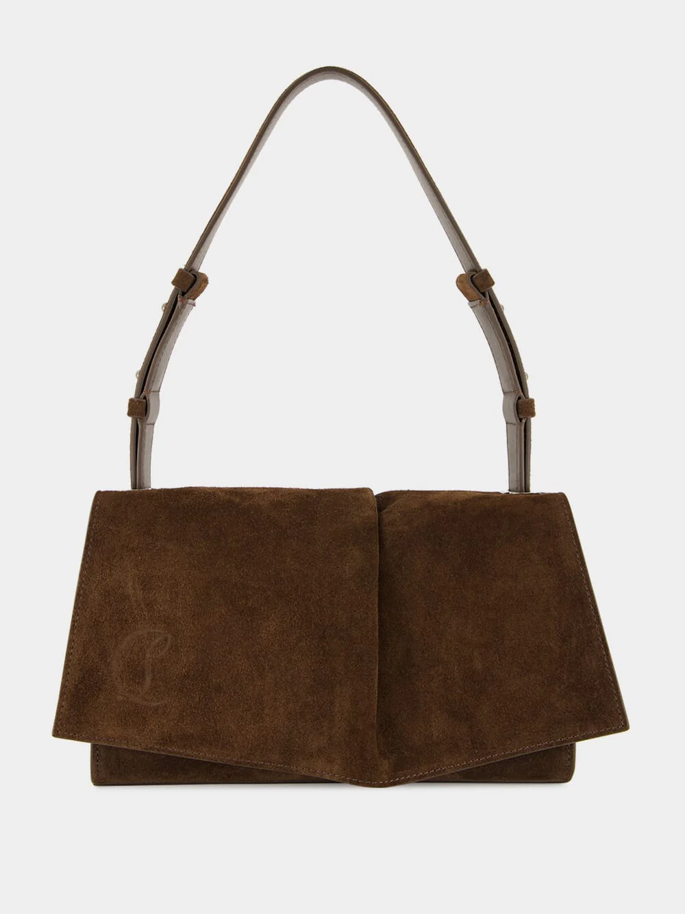 Baggy Small Cosme Suede Shoulder Bag