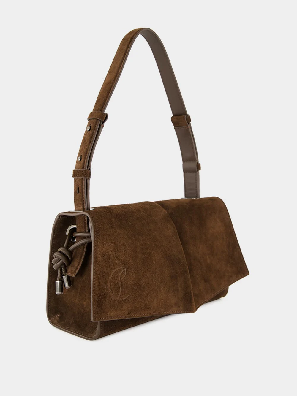 Baggy Small Cosme Suede Shoulder Bag - Image 2