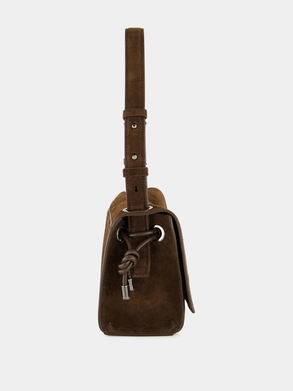 Baggy Small Cosme Suede Shoulder Bag - Image 3