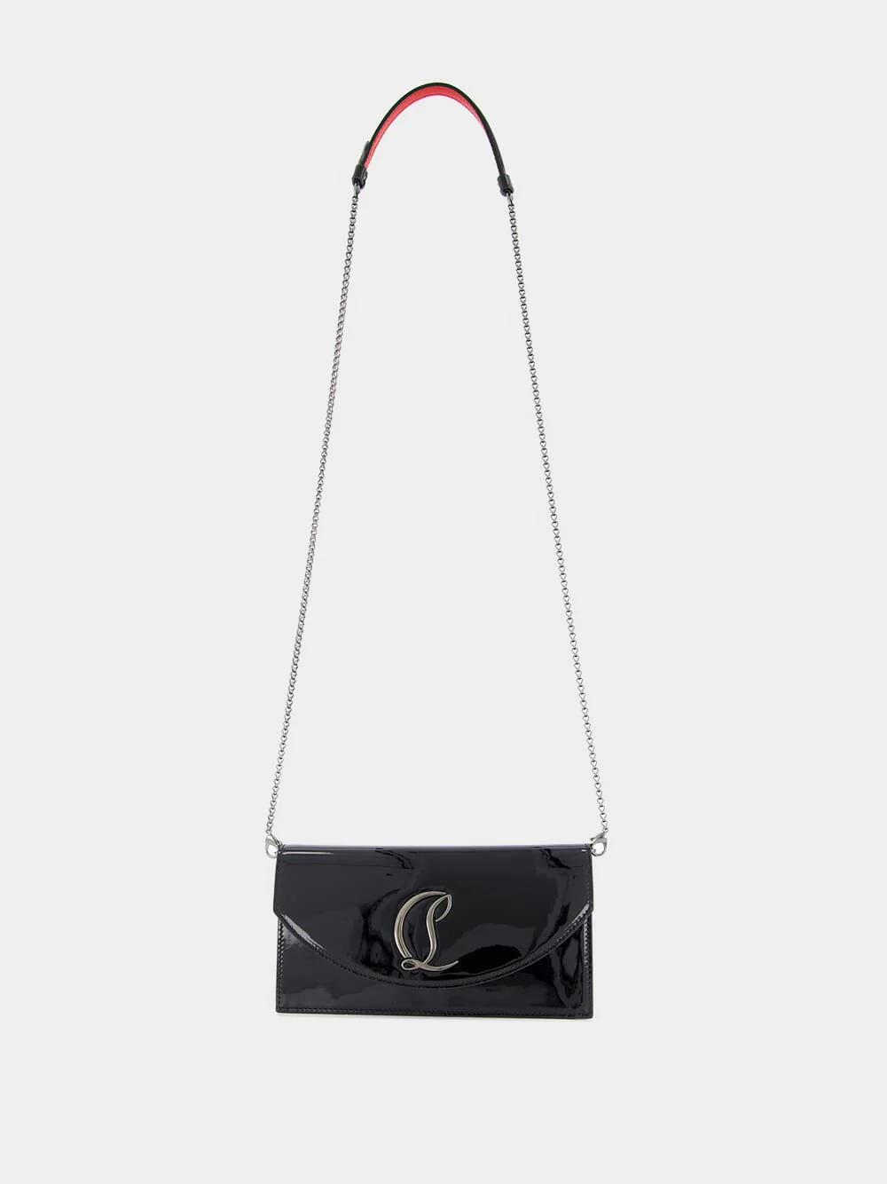 Loubi54 Black Leather Clutch - Image 2