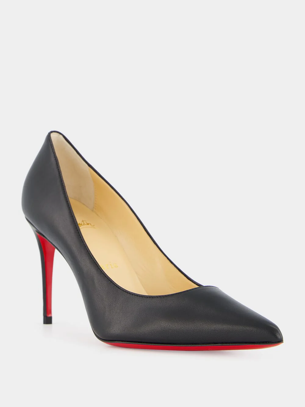 Black 85 Sporty Kate Pumps - Image 2