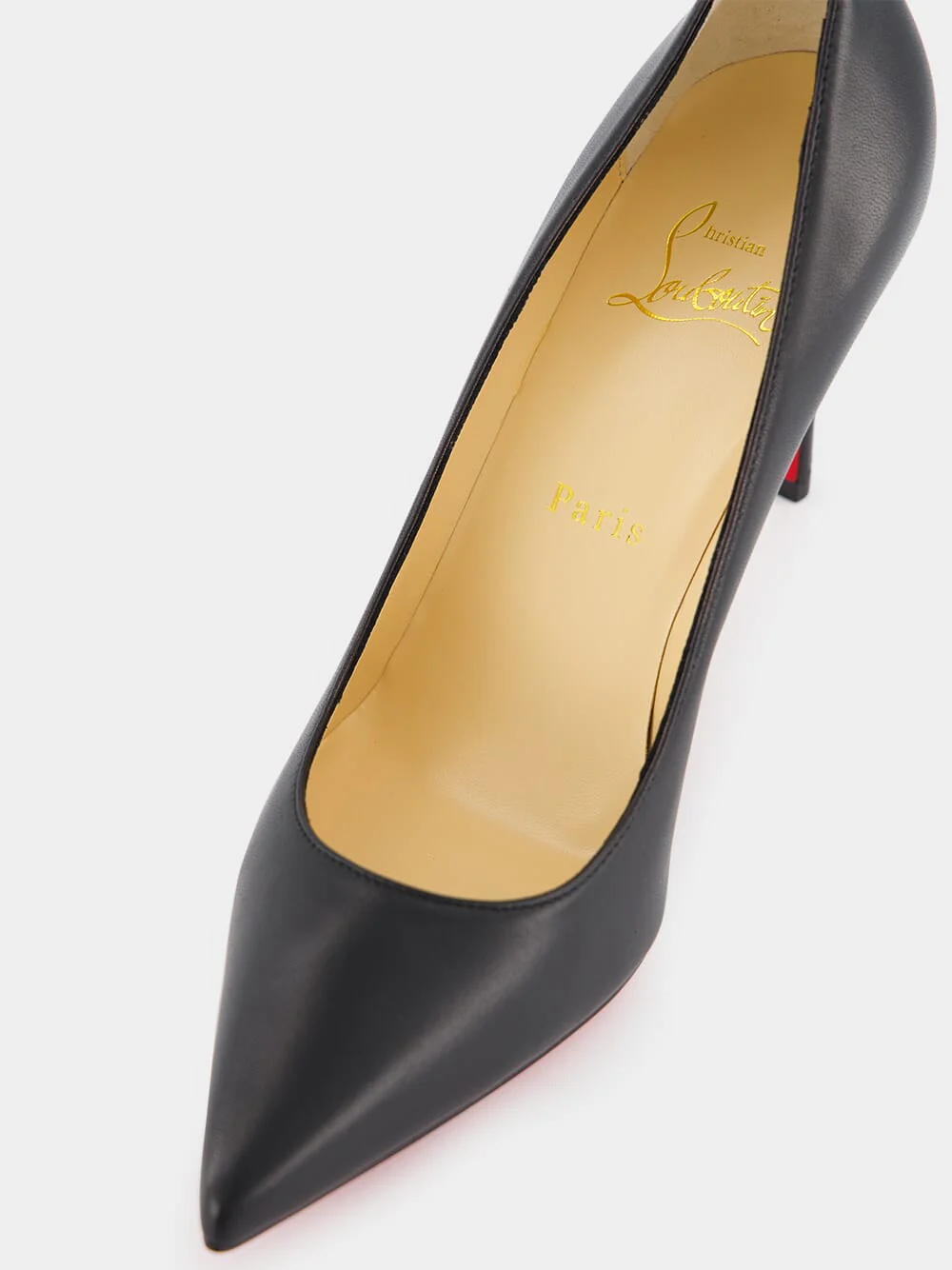 Black 85 Sporty Kate Pumps - Image 7