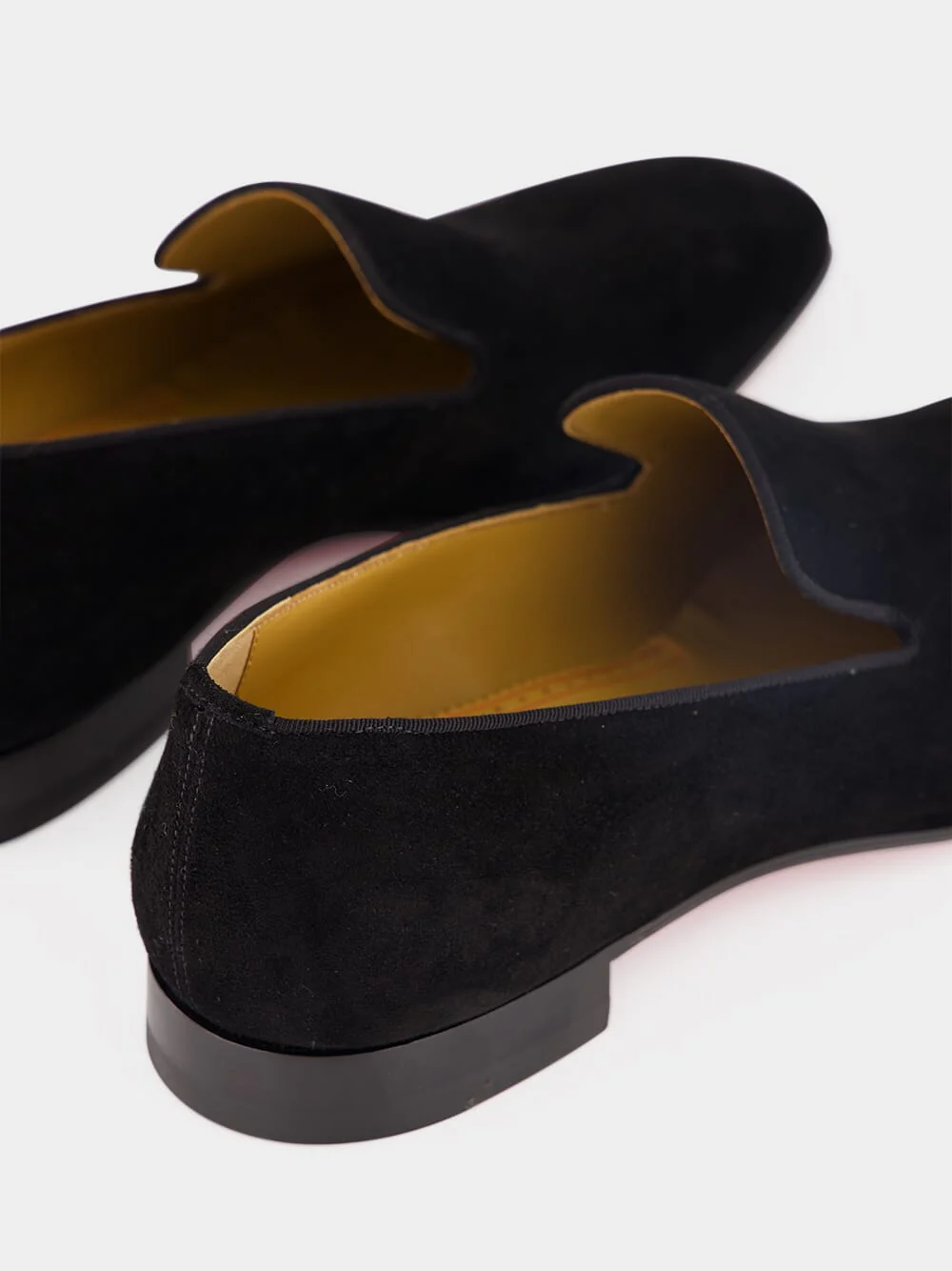 Black Dandelion Suede Loafers - Image 7