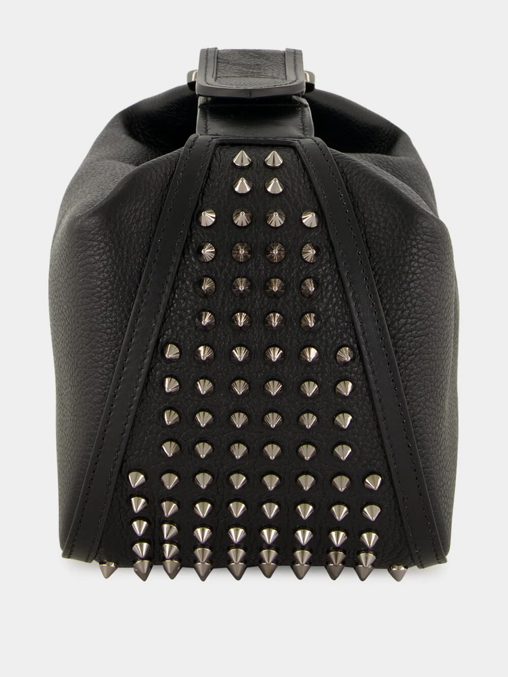Black Funky Leather Pouch - Image 3