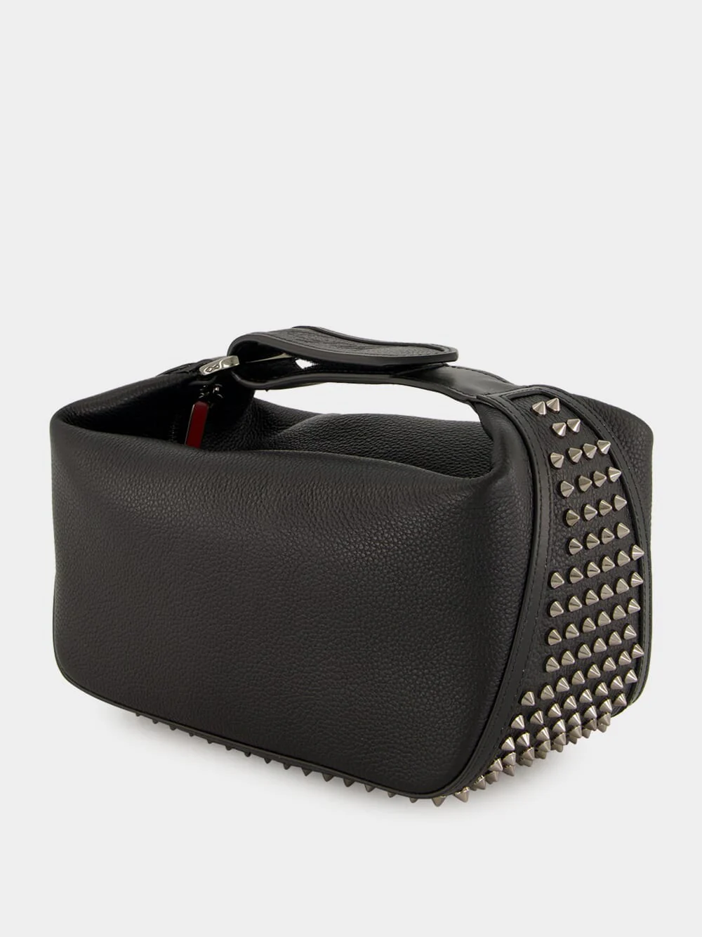 Black Funky Leather Pouch - Image 4