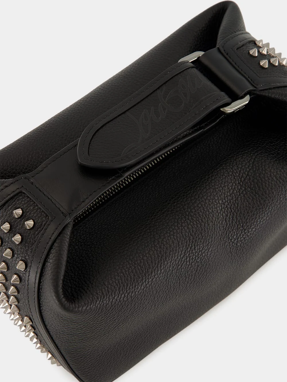 Black Funky Leather Pouch - Image 6