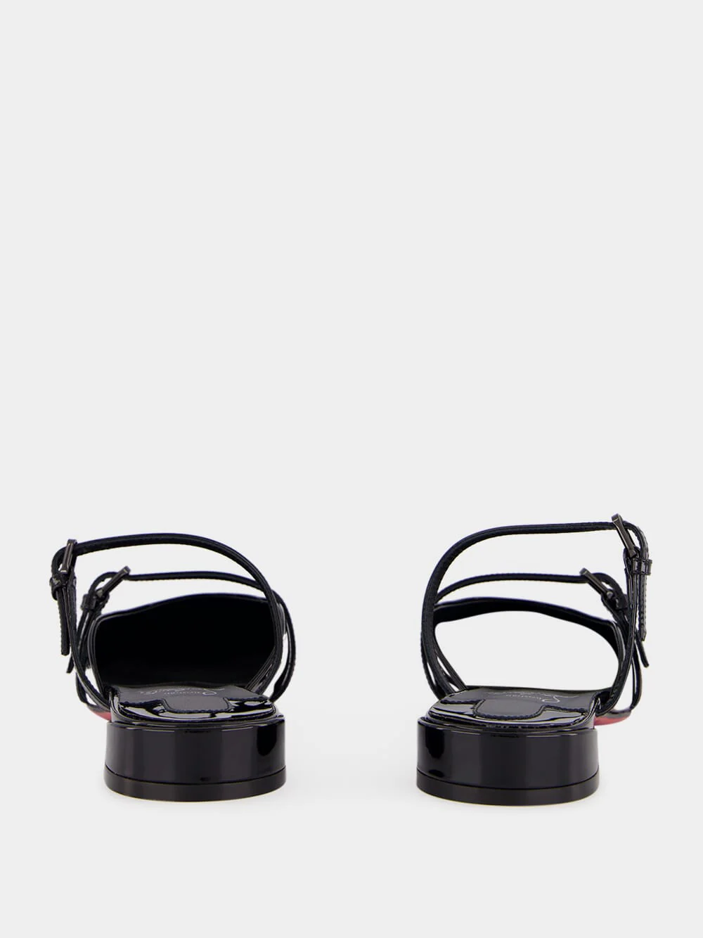 Black Jane Nina Patent Mules - Image 6