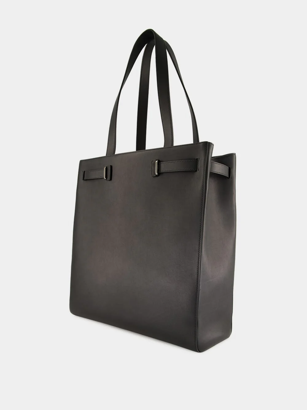 Black Kypipouch Tote in Cordia Leather - Image 4