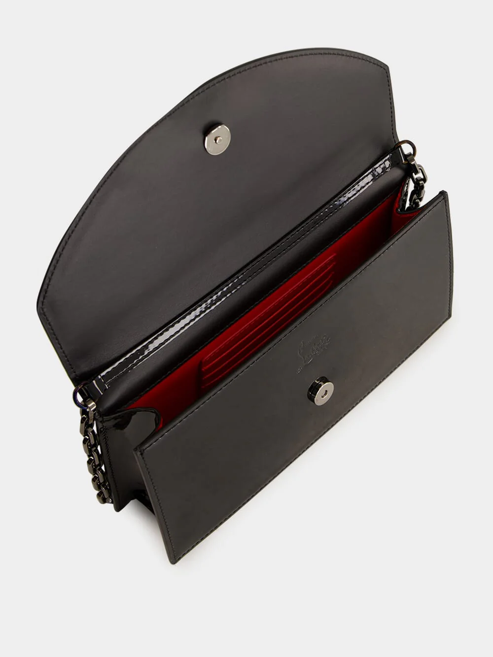 Black Loubi54 Clutch Bag - Image 7