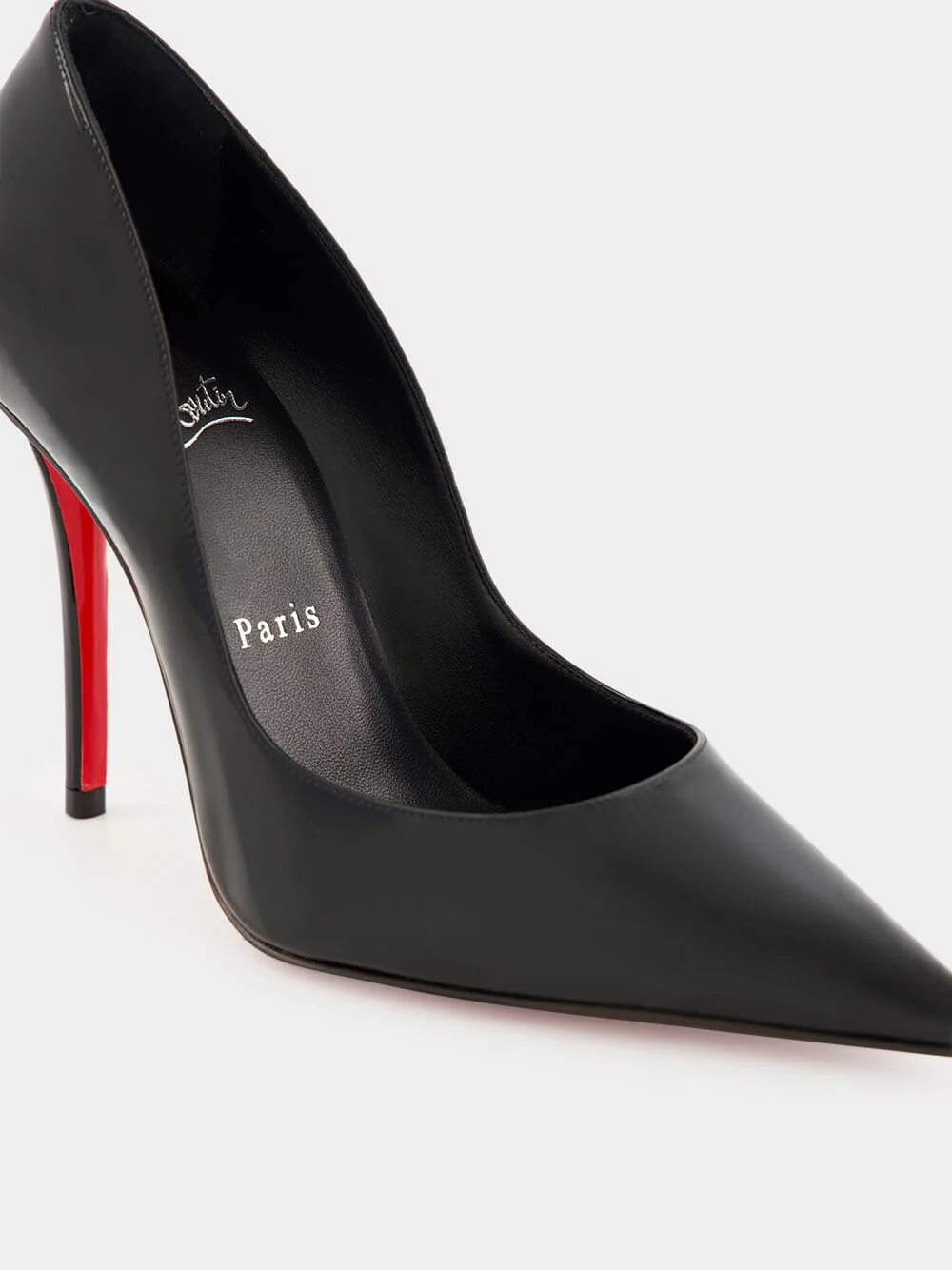 Black Miss Z 100 Patent Leather Pumps - Image 7
