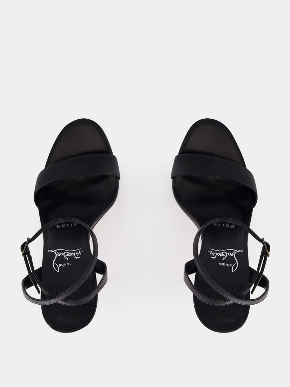 Black Miss Z 100 Strappy Sandals - Image 5