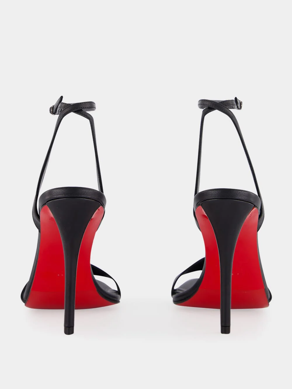 Black Miss Z 100 Strappy Sandals - Image 6