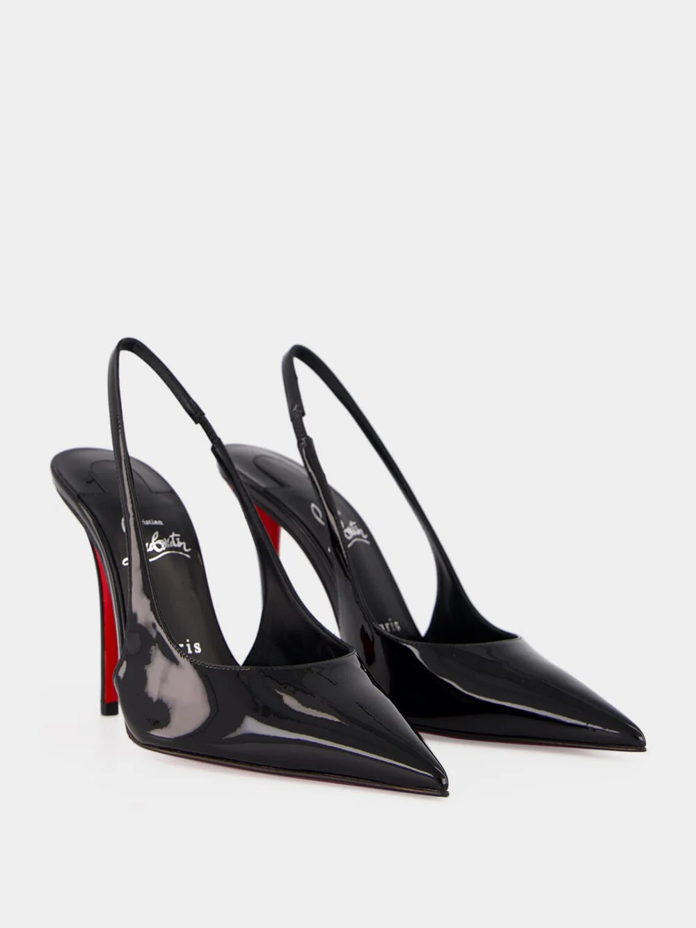 Black Miss Z Slingback Pumps - Image 4