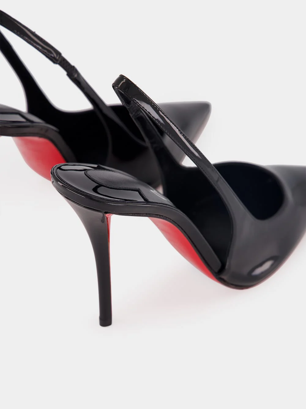 Black Miss Z Slingback Pumps - Image 7