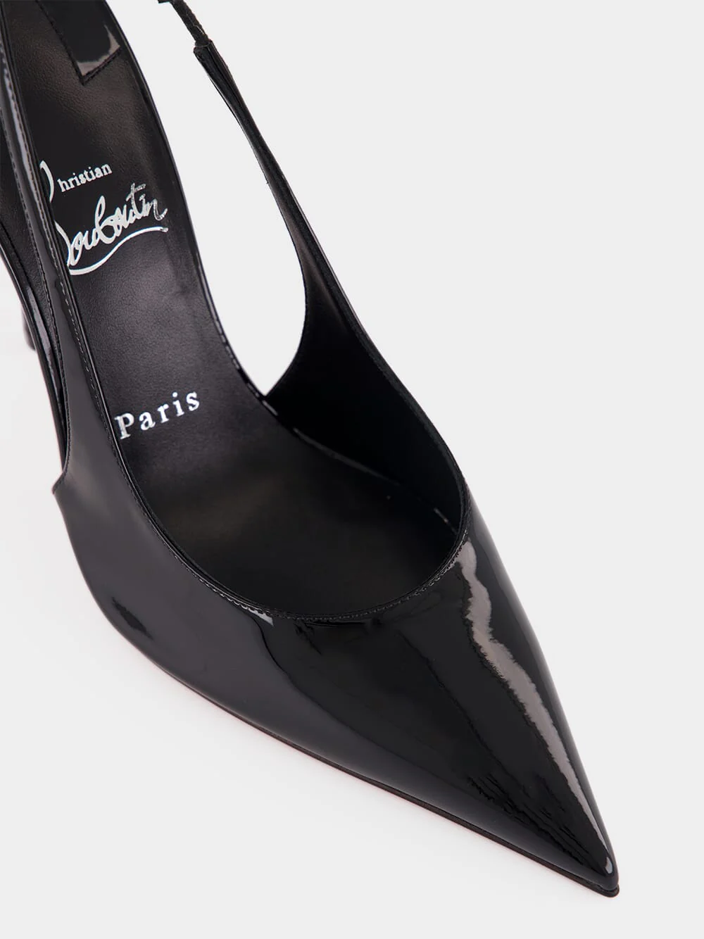 Black Miss Z Slingback Pumps - Image 8