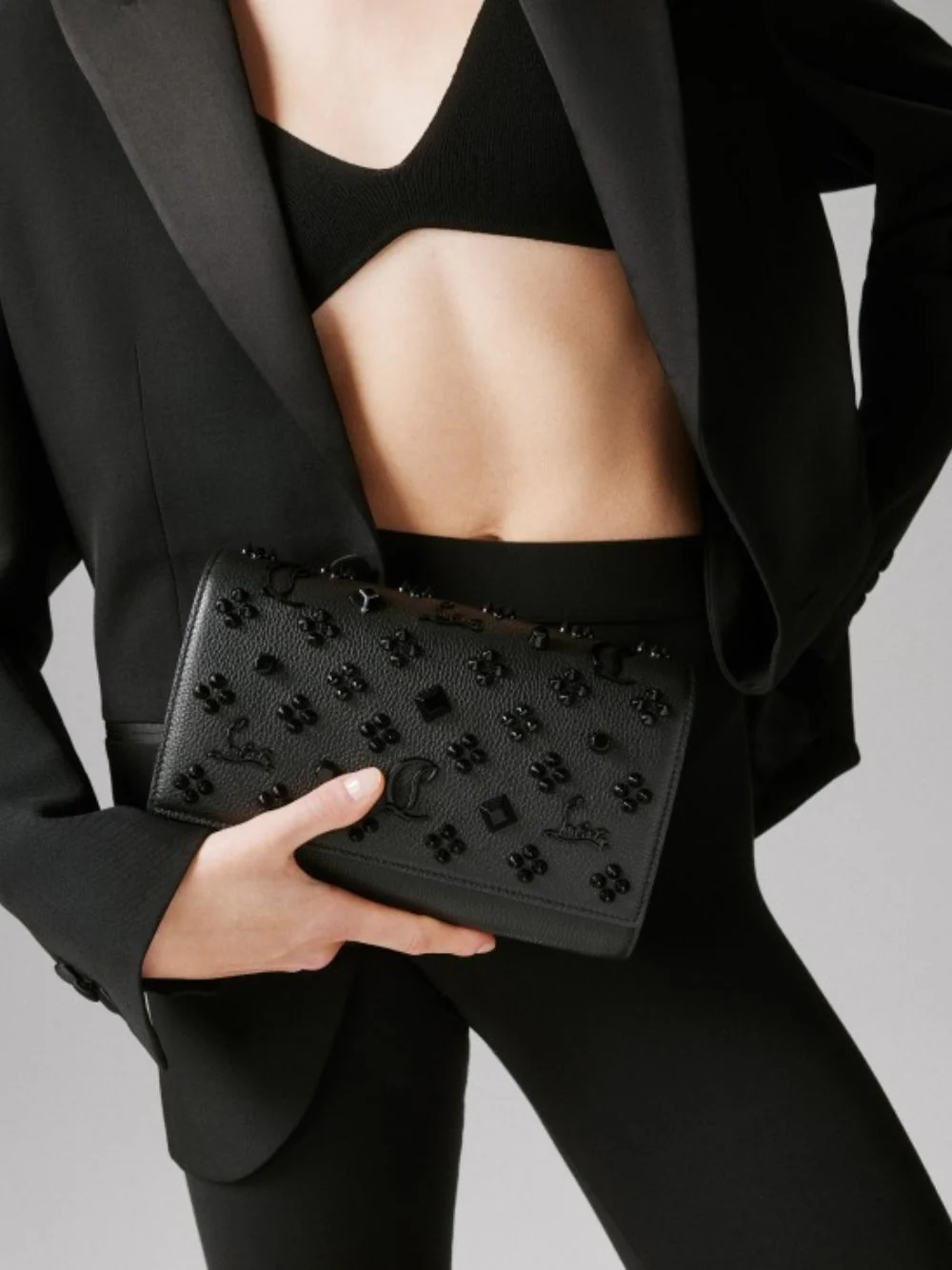 Black Paloma Leather Clutch - Image 2