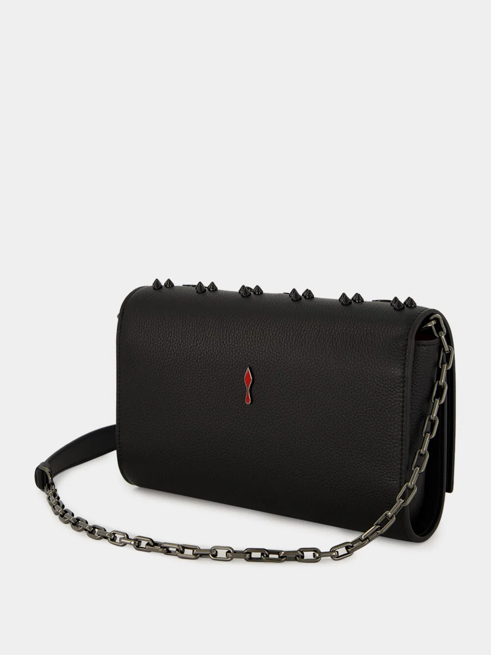 Black Paloma Leather Clutch - Image 6