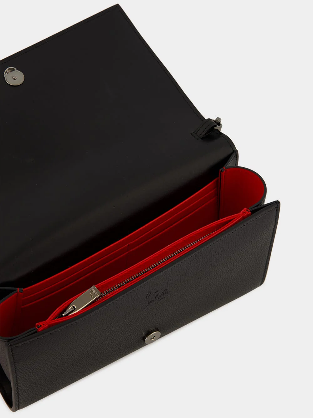 Black Paloma Leather Clutch - Image 7