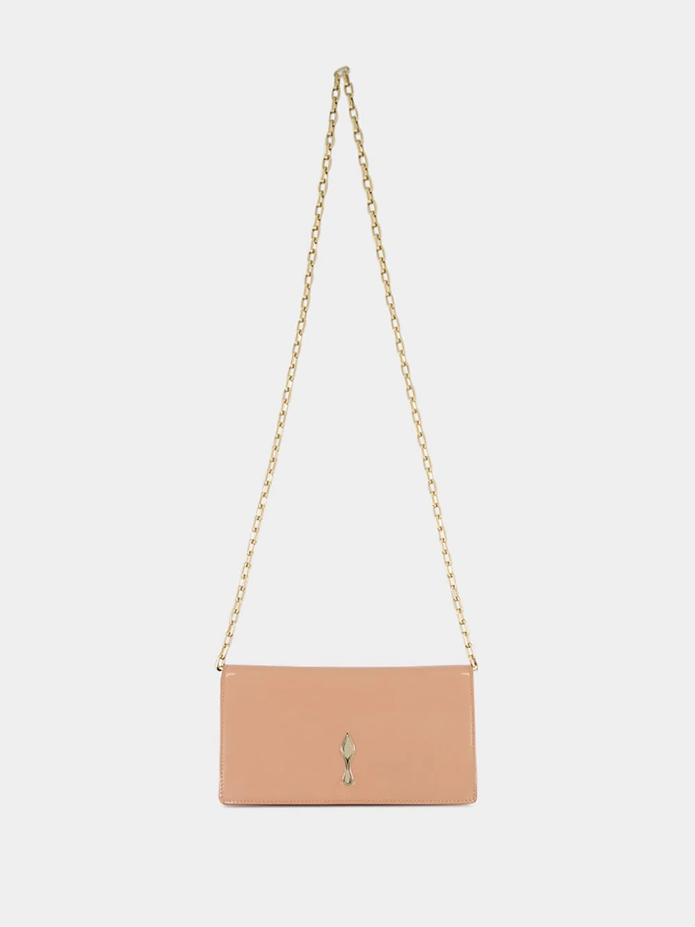 Blush Bettina Patent Leather Clutch - Image 2