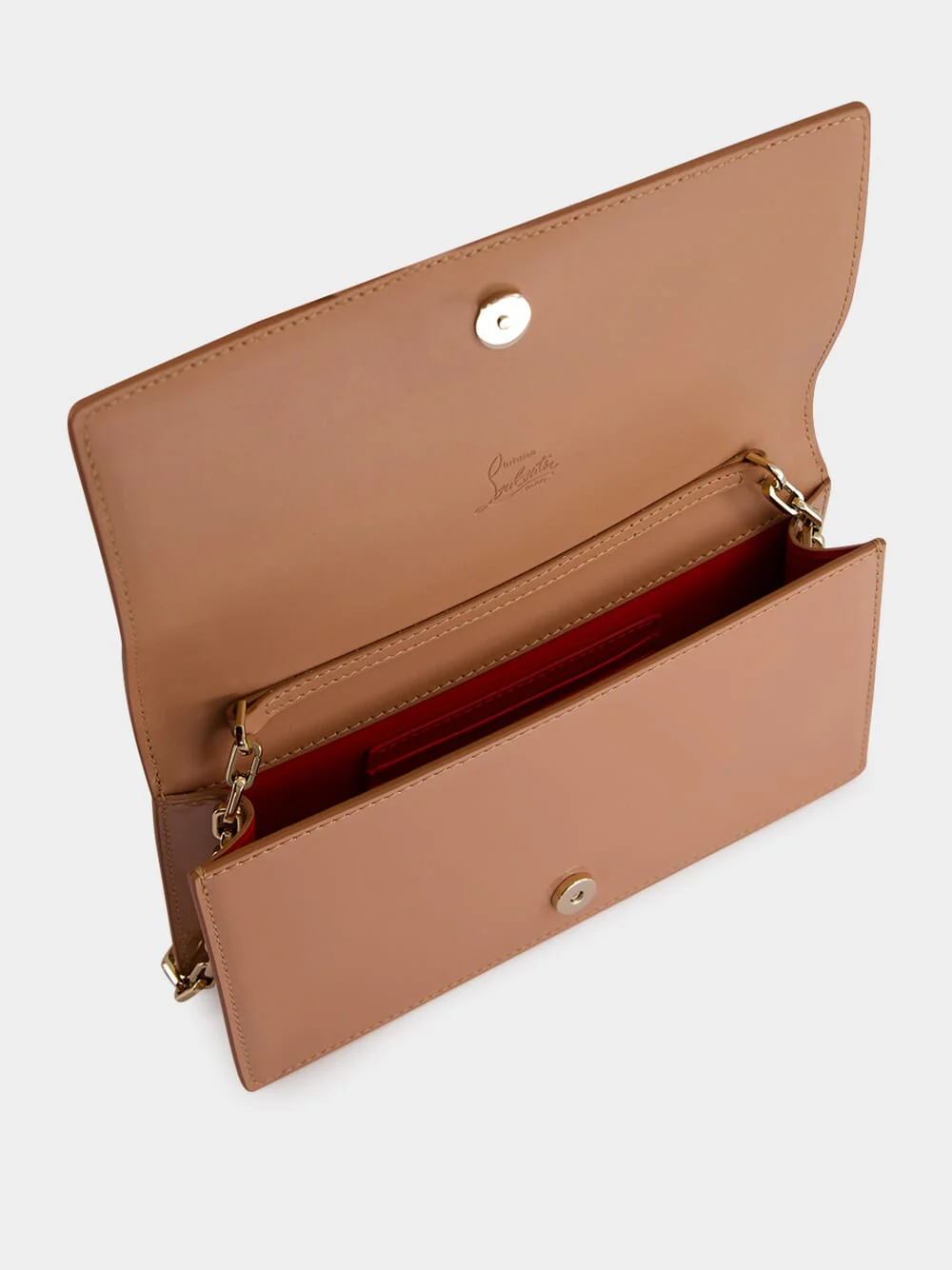 Blush Bettina Patent Leather Clutch - Image 6